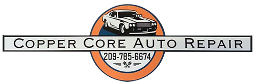 Copper Core Auto Repair Logo