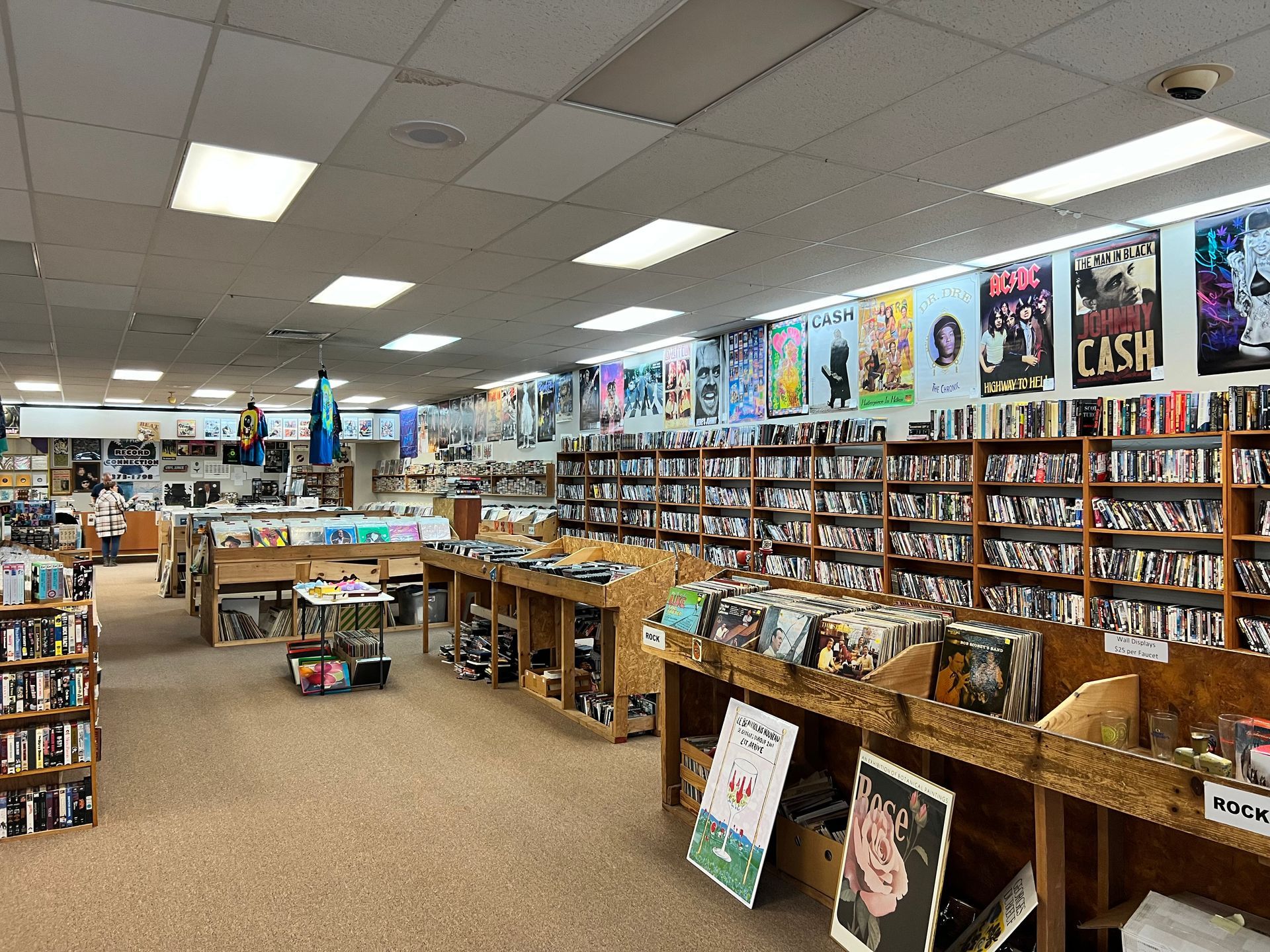 The Record Connection store display photo