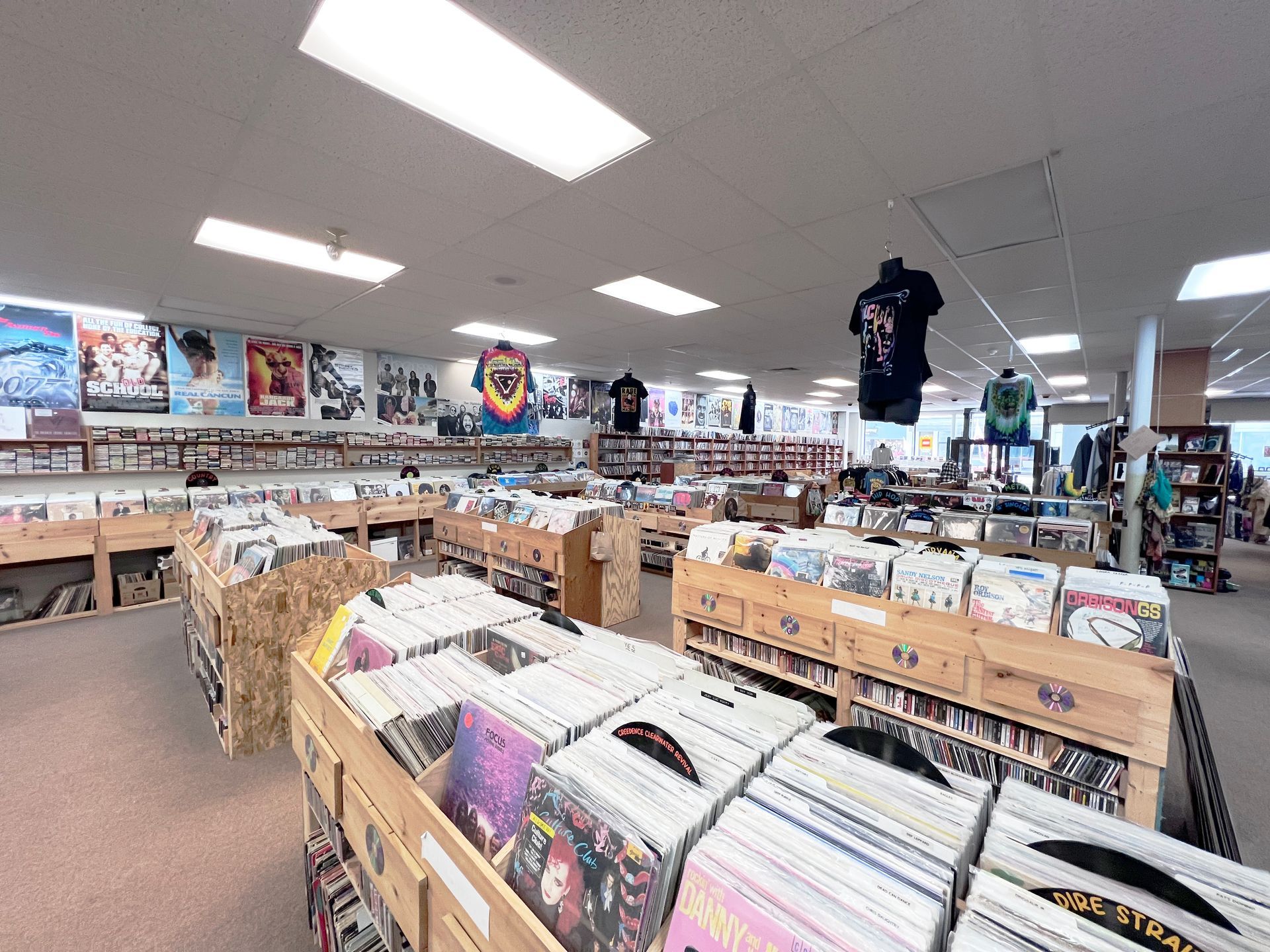 The Record Connection store display photo