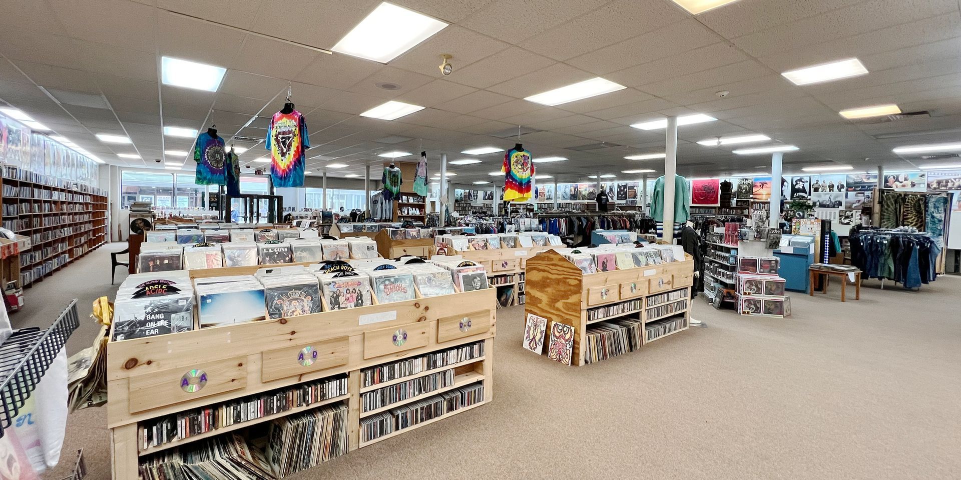 The Record Connection store display photo