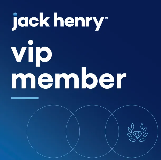 Jack Henry Vendor Integration Program (VIP) Member Logo