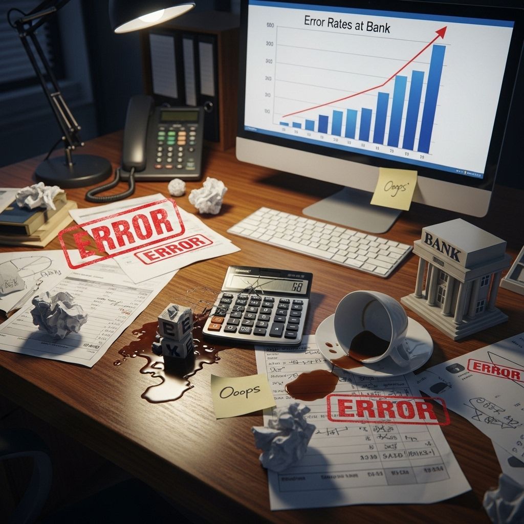 Cluttered dusk with errors