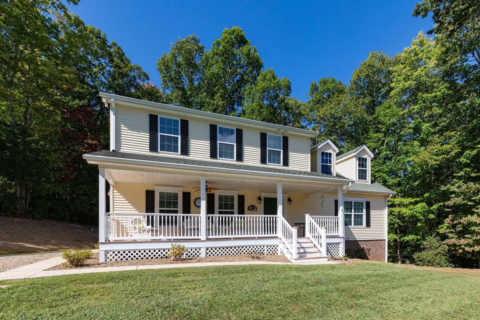 The exterior of a home ready for the MLS