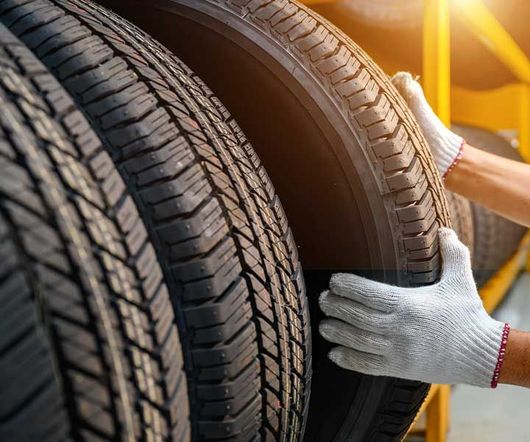 checking the condition of new tires