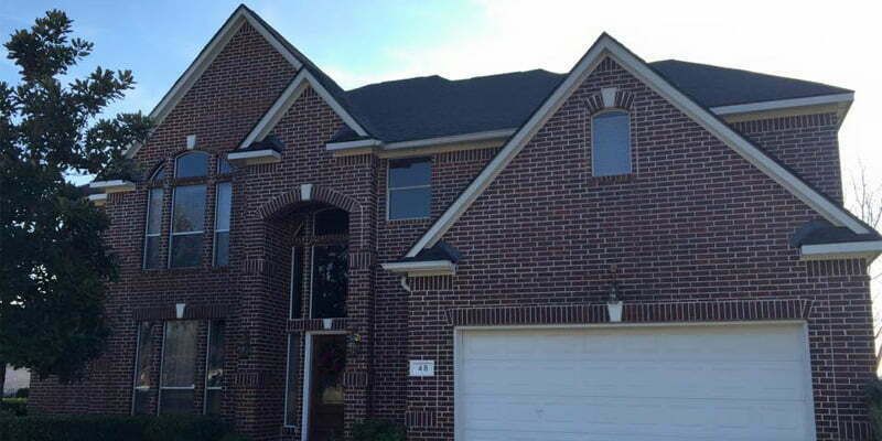 CertainTeed Landmark Max Def Moire Black Del Lago Front View