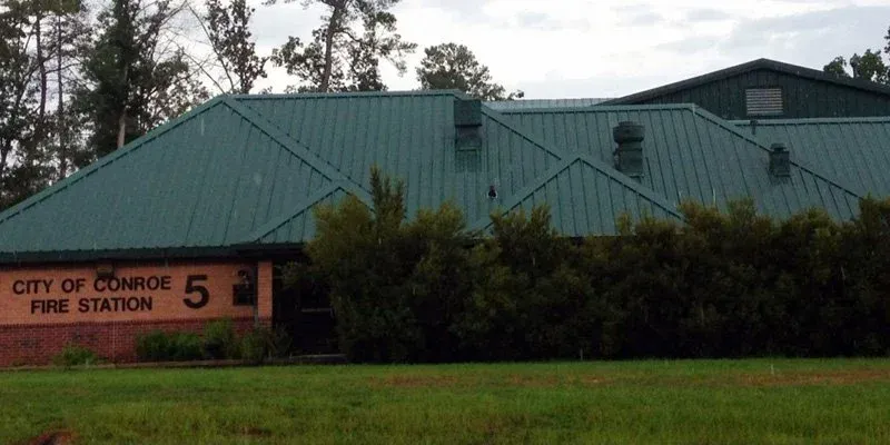 City of Conroe Fire Station 5 Standing Seam Metal Roof
