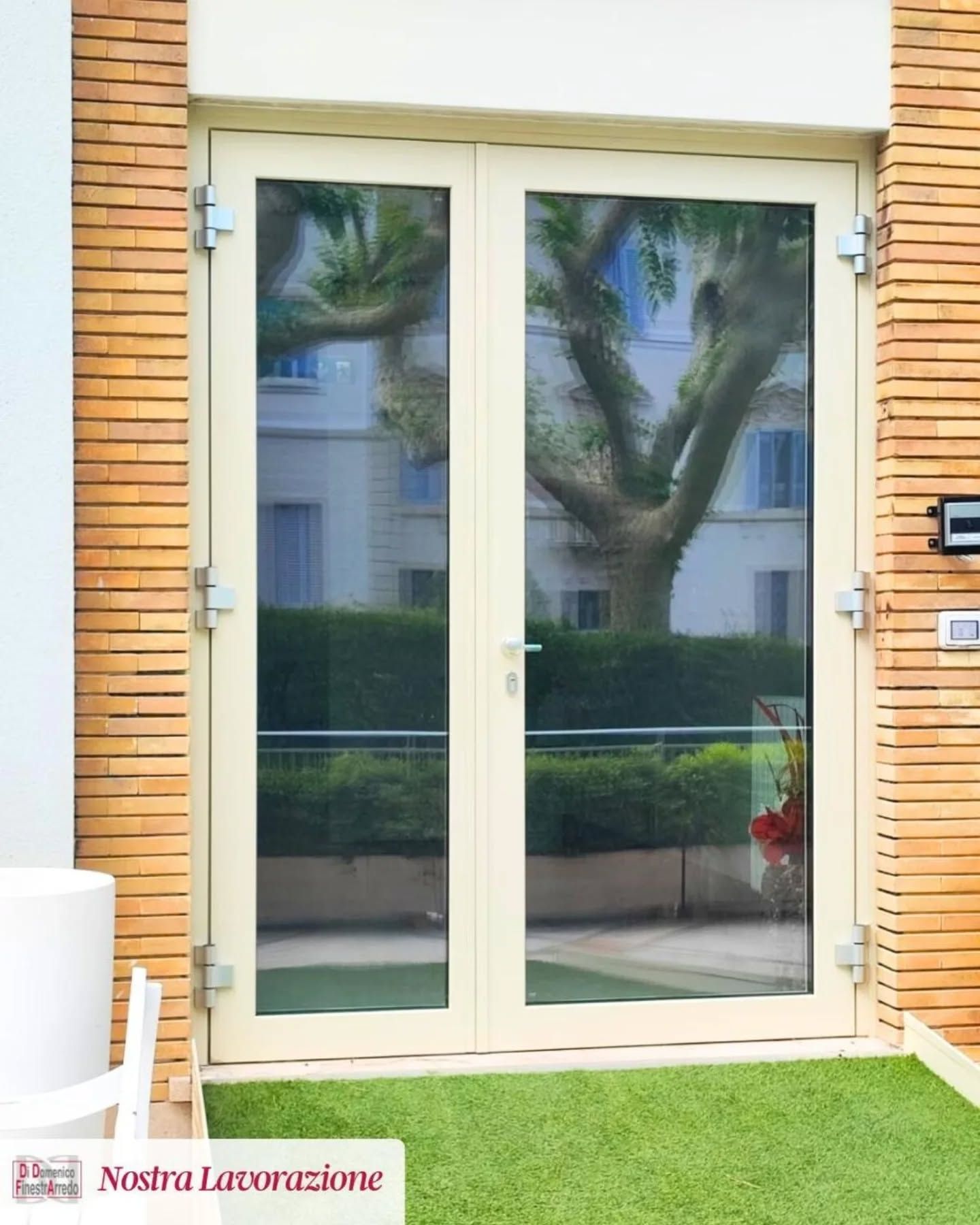 infisso legno alluminio