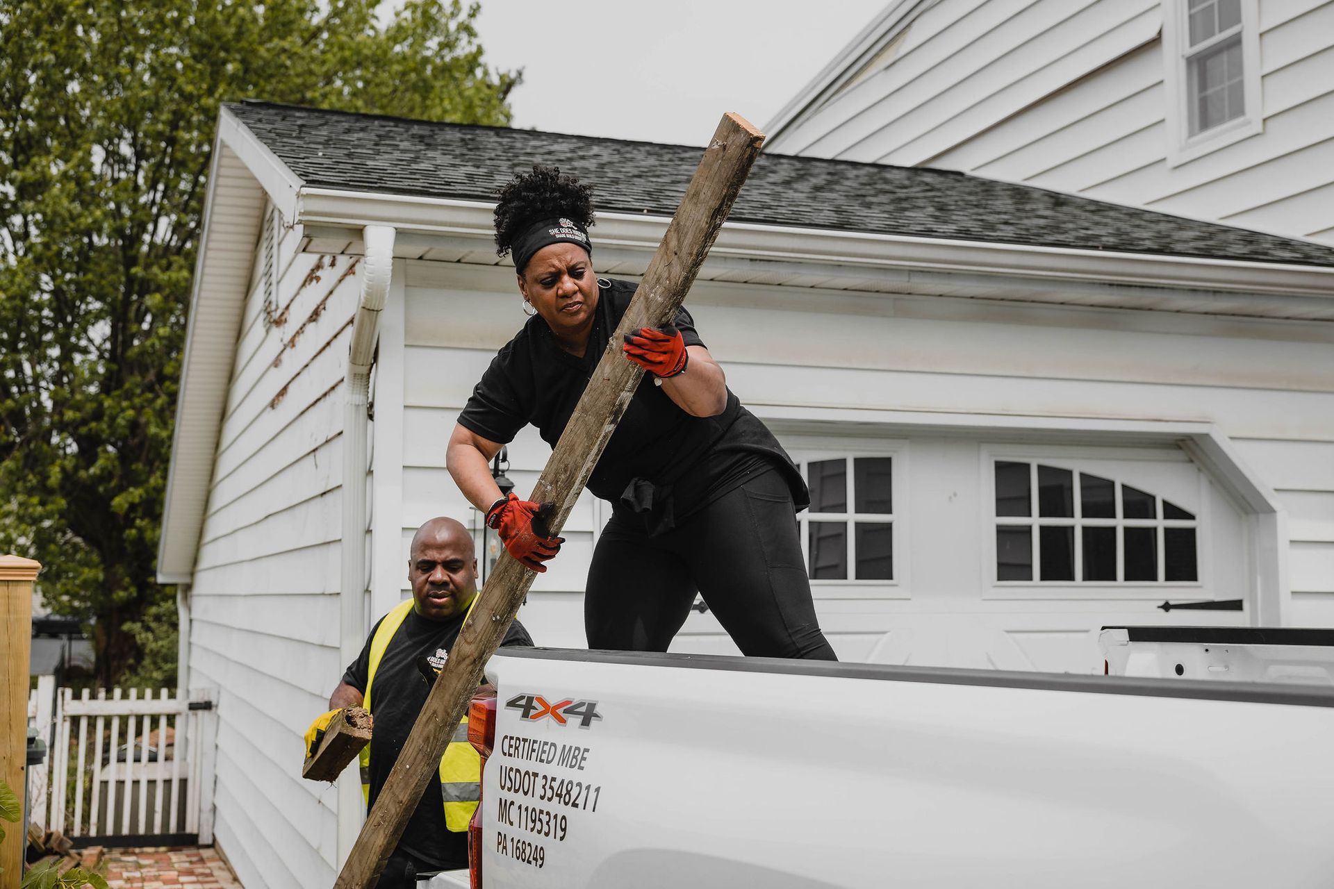 Furniture Removal Dhe does hauling