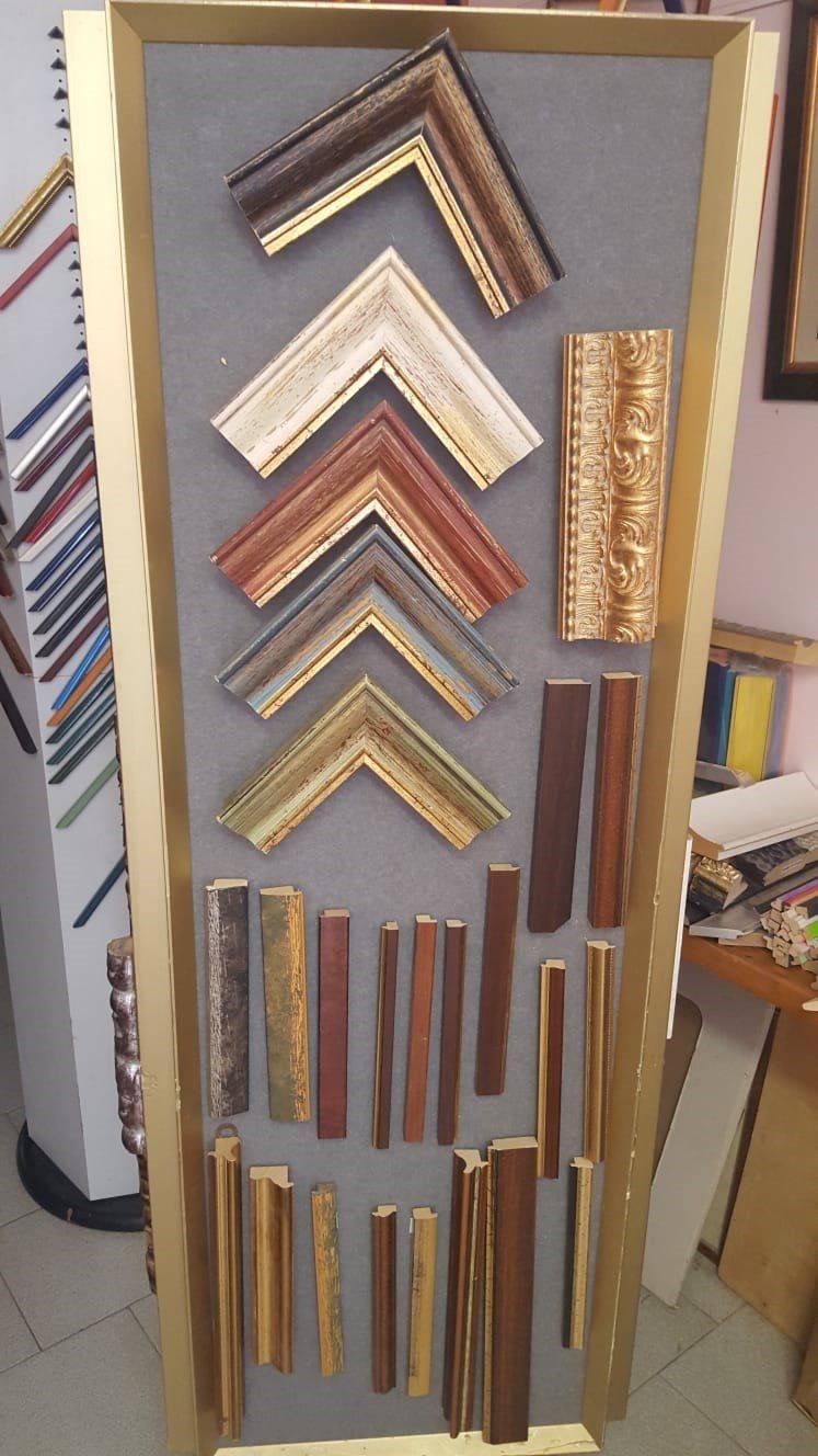 passepartout su misura in legno