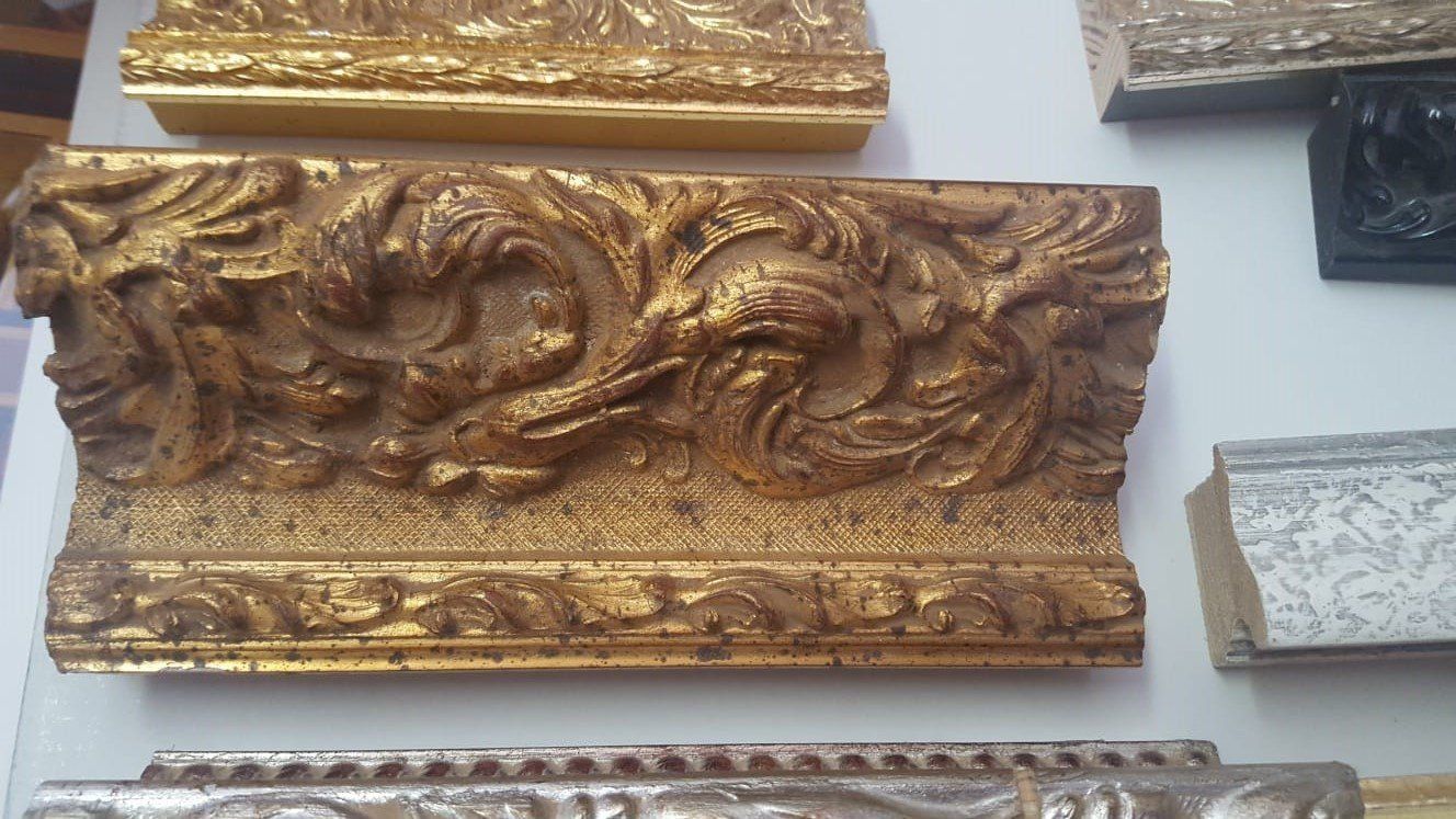 passepartout in stile barocco