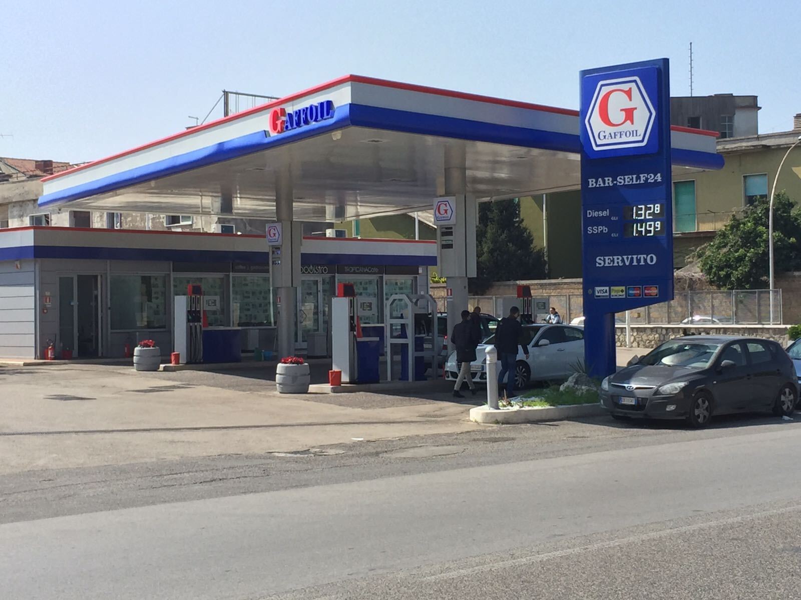 rifornimento carburanti a caserta