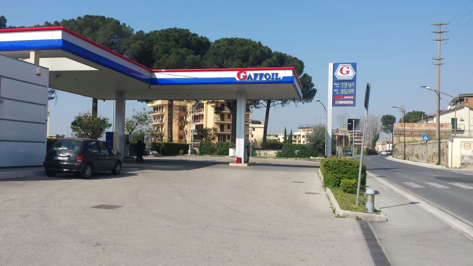 rifornimento carburante a maddaloni