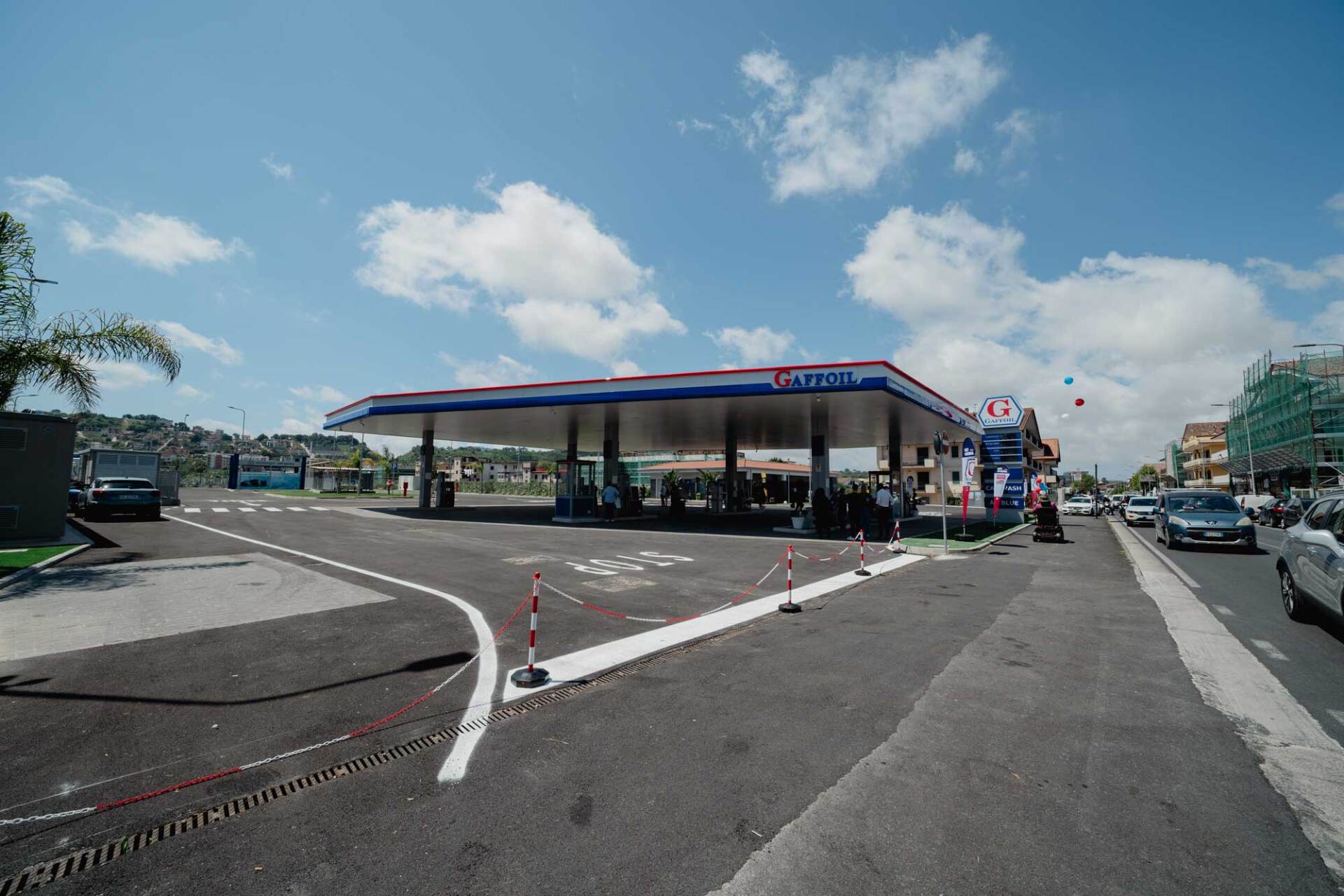 stazione rifornimento a quarto