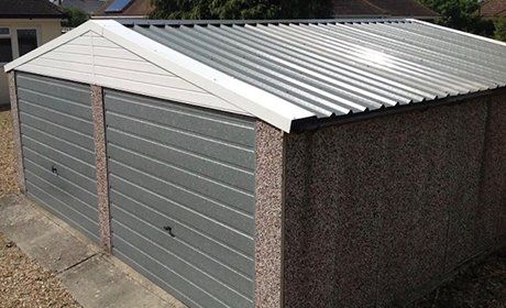 Garage roofing services