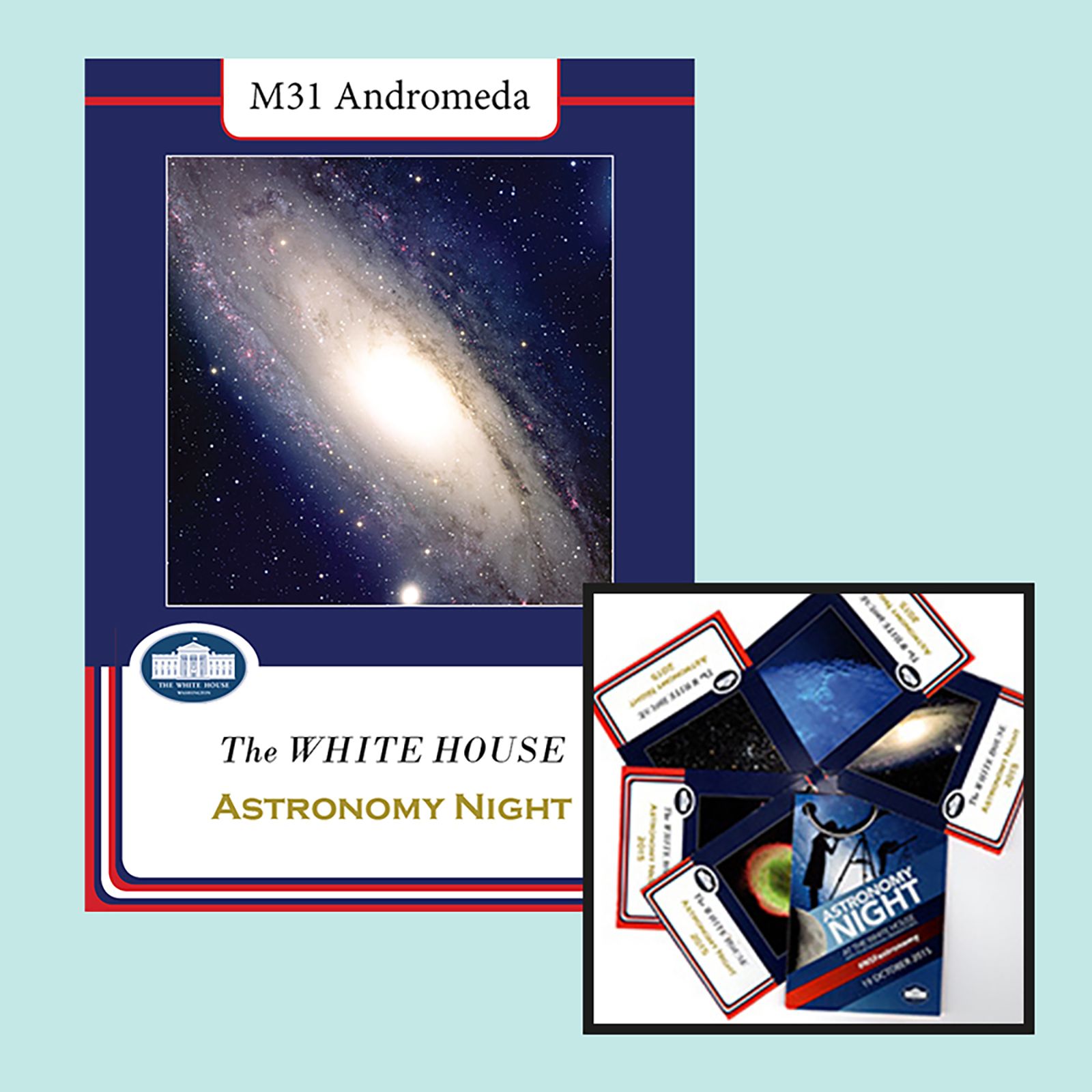 Trading Cards: Astronomy Night at the White House