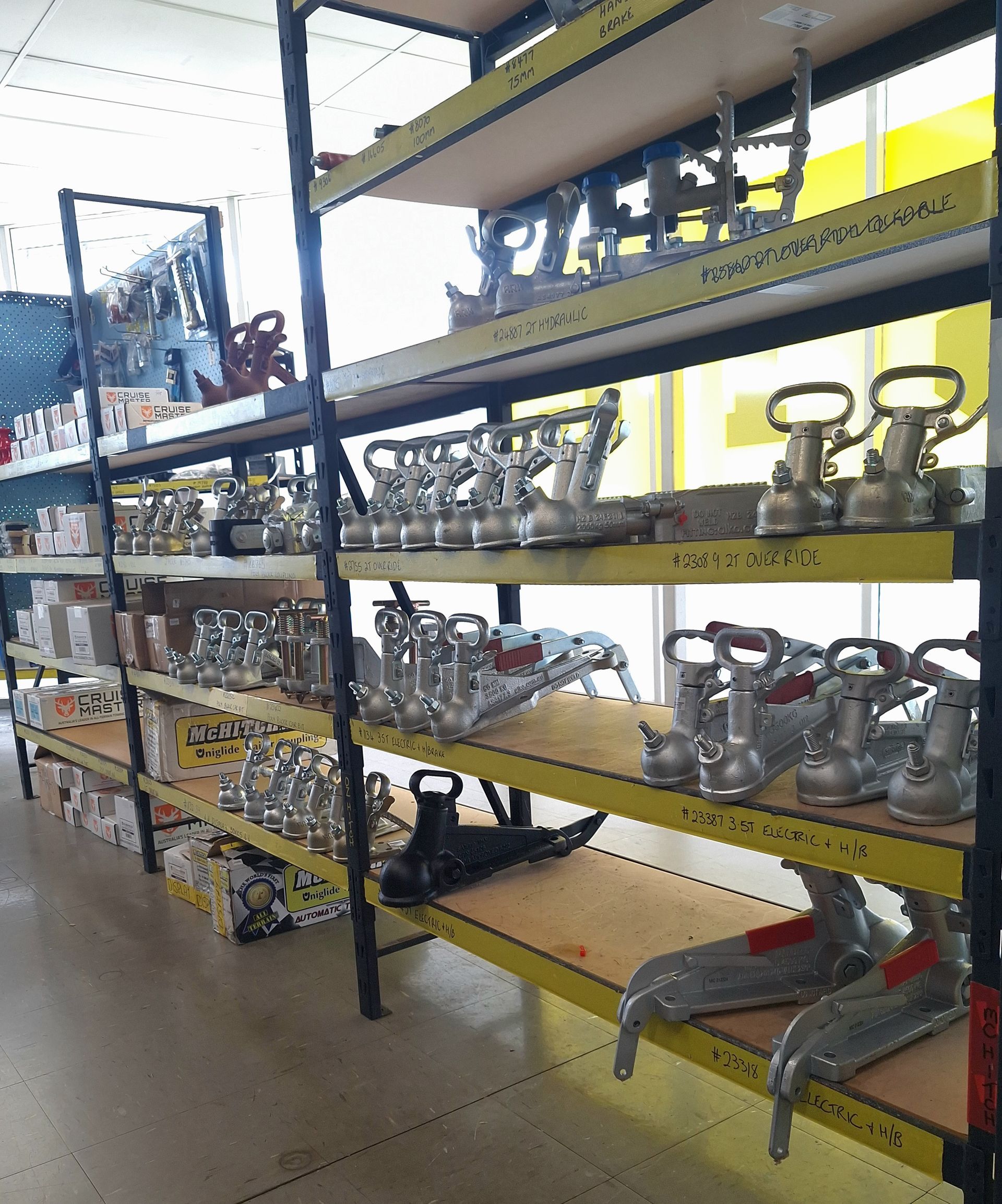 Trailer Accessories Range In A Store  — BTC Parts & Accessories In Pinelands, NT