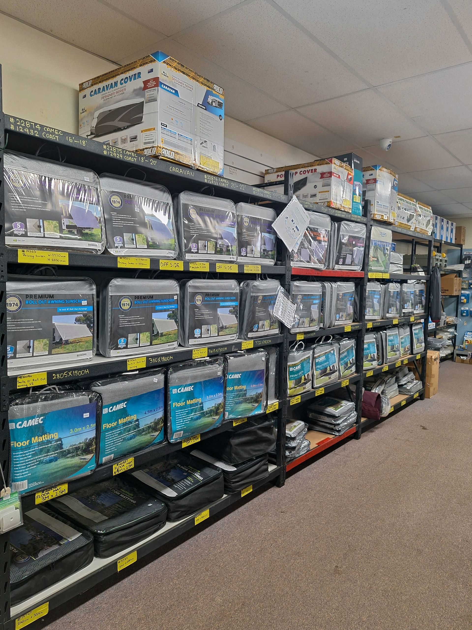 Caravan Accessories — BTC Parts & Accessories In Pinelands, NT