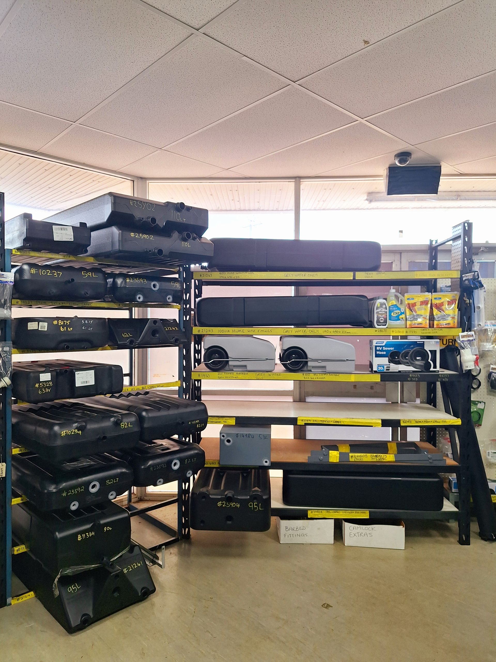 A warehouse filled with lots of boxes and shelves — BTC Parts & Accessories In Pinelands, NT