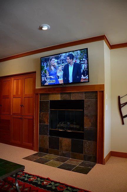 Custom TV Mount — Breckenridge, CO — Audio Video Solutions
