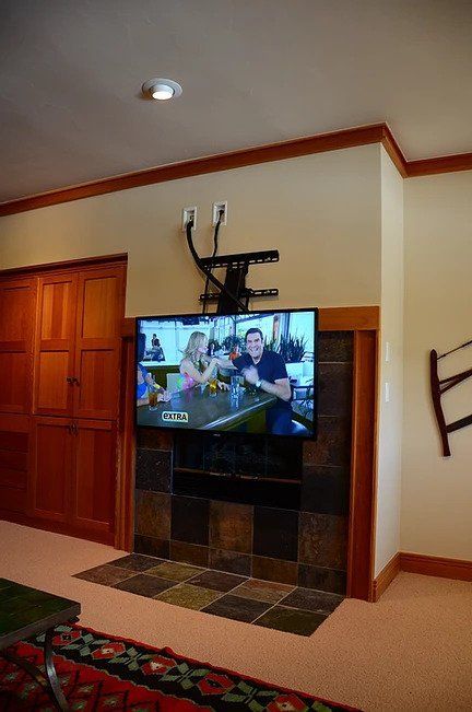 Installing TV Wall Mount — Breckenridge, CO — Audio Video Solutions