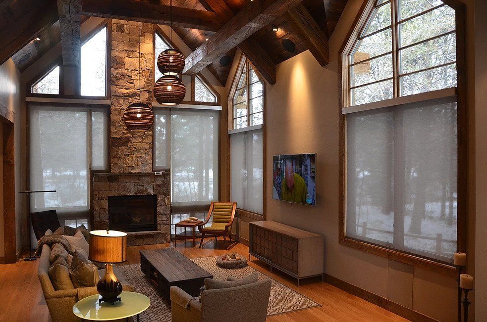 Installing Window Treatment — Breckenridge, CO — Audio Video Solutions