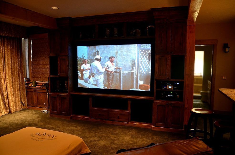 TV Custom Cabinet — Breckenridge, CO — Audio Video Solutions