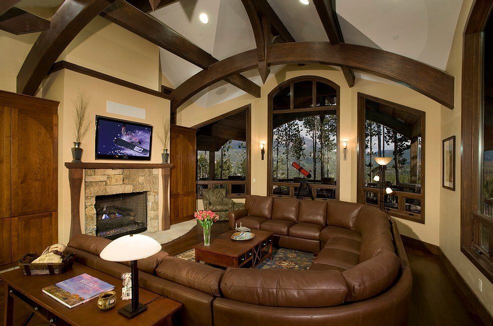 Circular Couch — Breckenridge, CO — Audio Video Solutions