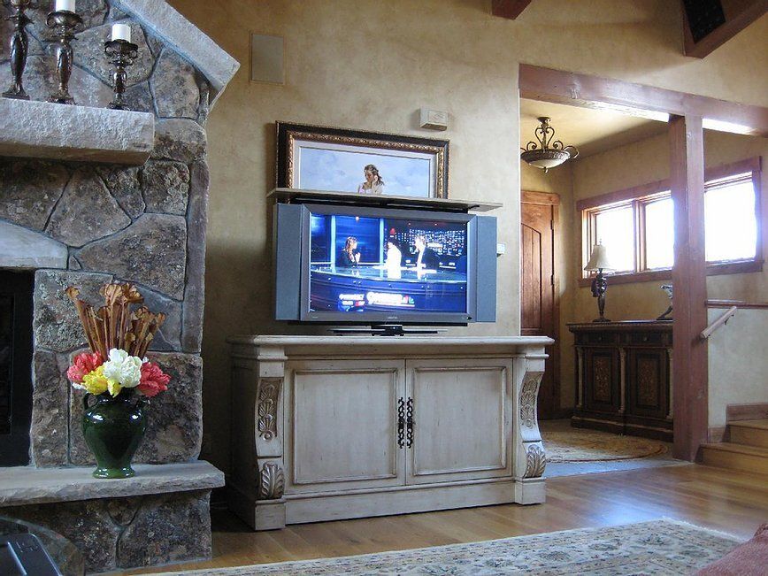 Cabinet for TV — Breckenridge, CO — Audio Video Solutions