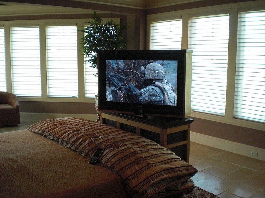 TV in Lift Cabinet — Breckenridge, CO — Audio Video Solutions