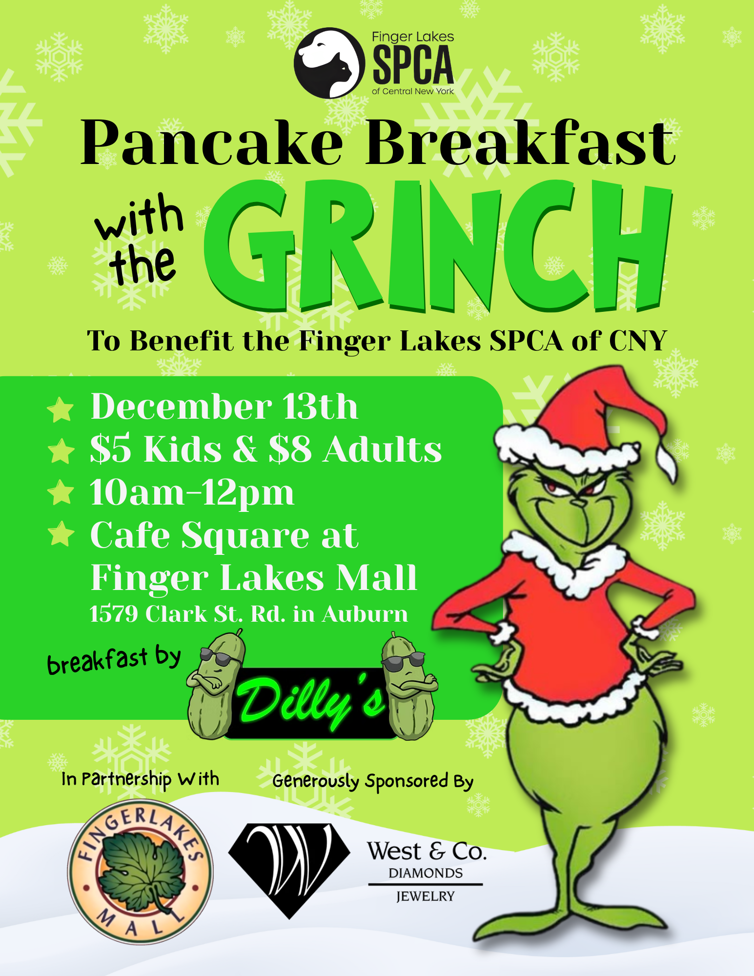 Free rabies vaccination clinic flyer