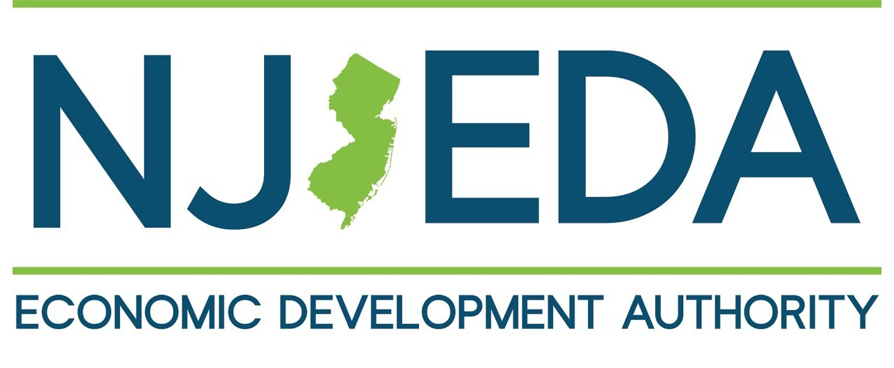 Logo for NJEDA, with the words