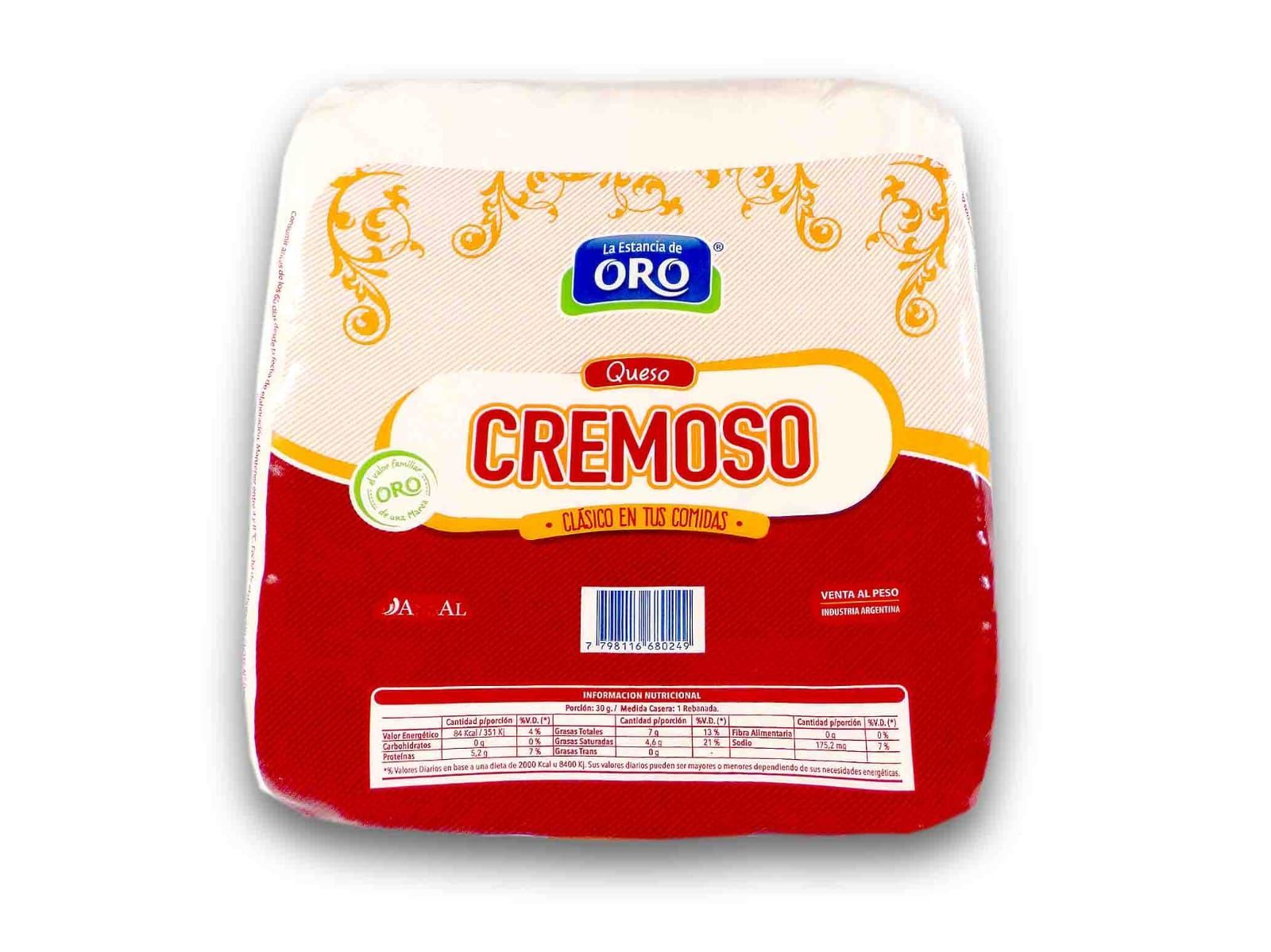 cremoso  estancia de oro