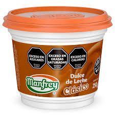 dulce de leche 250 manfrey