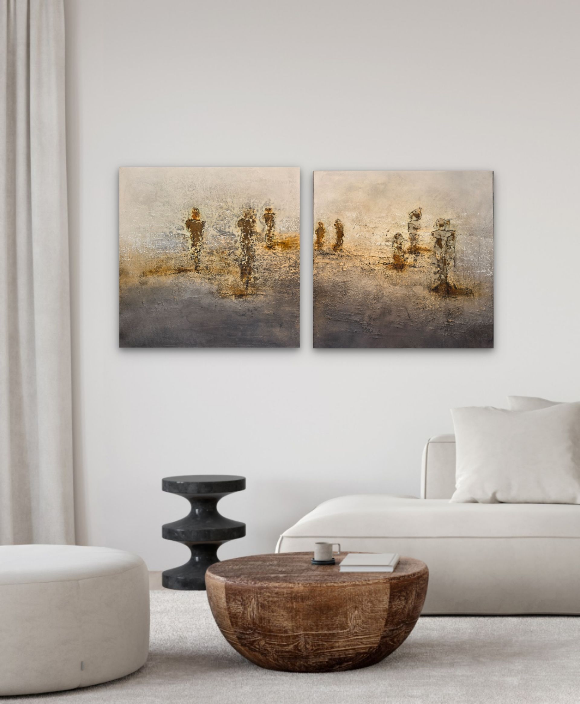 - different people - je 70/70cm - bb-art.ch
Acrylbild abstrakt auf Leinwand, Mixed Media, Atelier & Galerie - Brigitte Bieri - Bad Ragaz und Rorschach