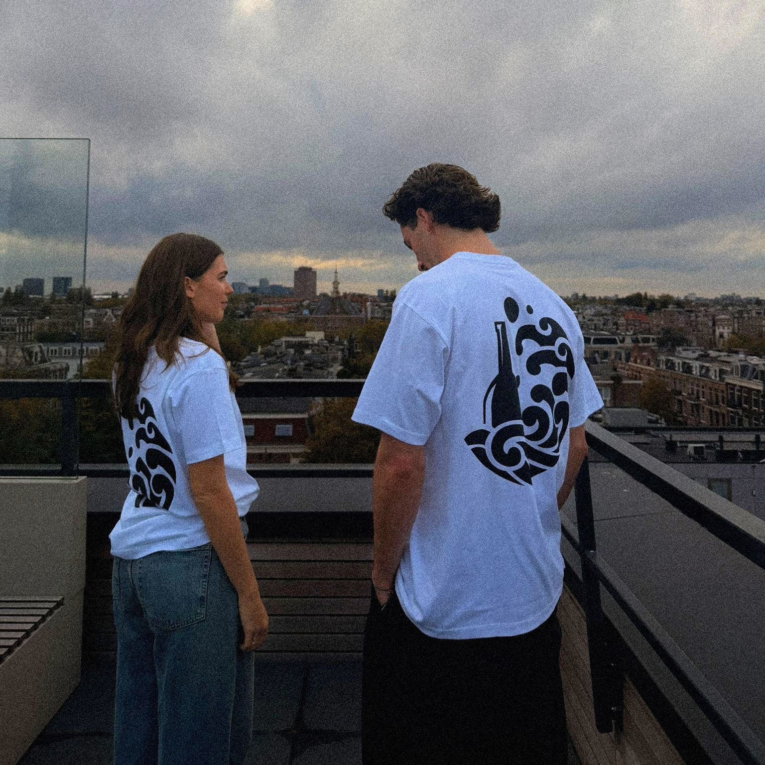 SMIB x BOTTLE tee size S