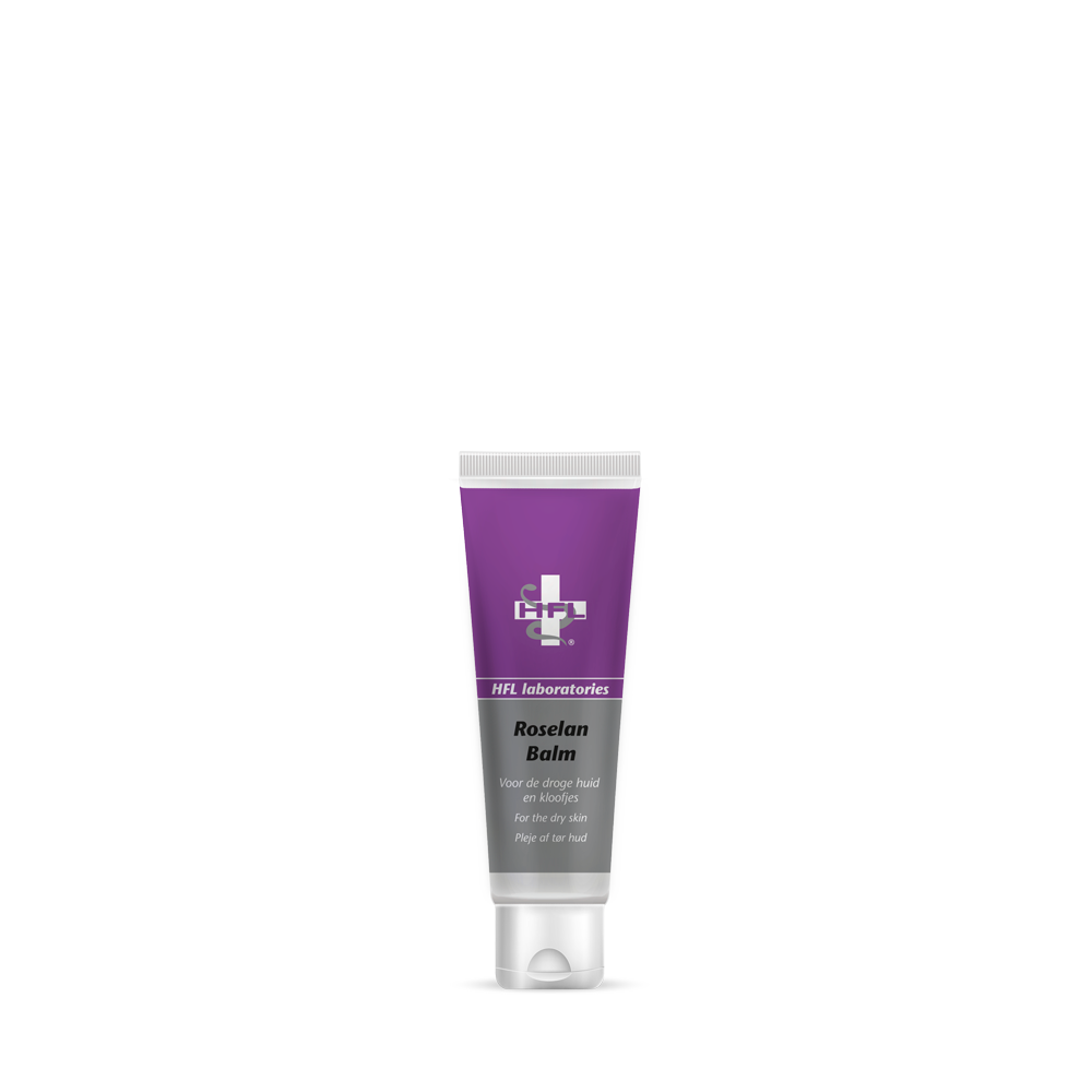 HFL Laboratories, Roselan Balm voor de verzorging van de voeten. Ook voor kinderen en diabetici.