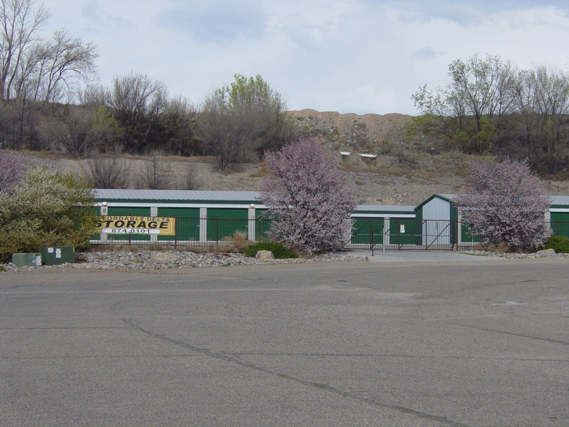 Storage Facility with Trees - Affordable Storage in Delta, CO