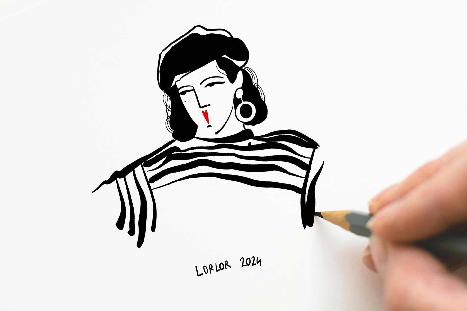 Découvrez l’univers sensible et minimaliste de LORLOR, où chaque trait raconte une émotion, chaque couleur une histoire. Illustrations poétiques, numériques ou traditionnelles… un voyage visuel à fleur d’âme.