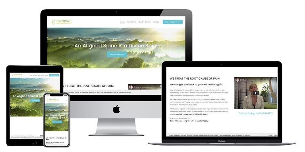 Momentum Chiropractic Website