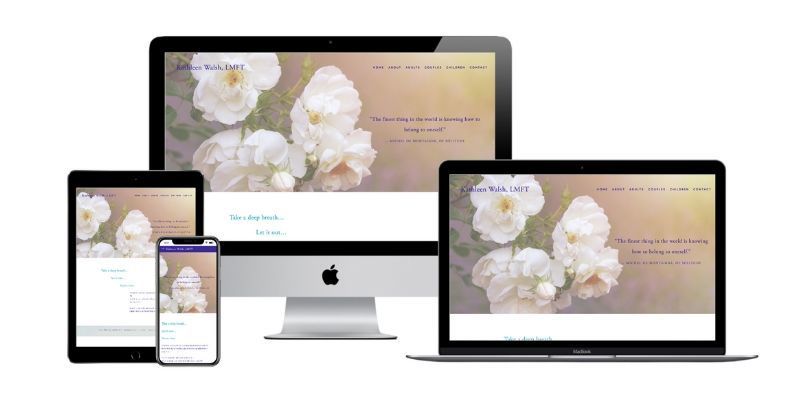 Kathleen Walsh MFT website - Therapist and Intuitive