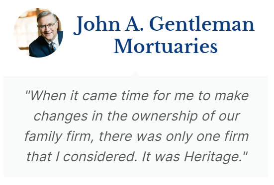 John A. GentlemanTestimonial
