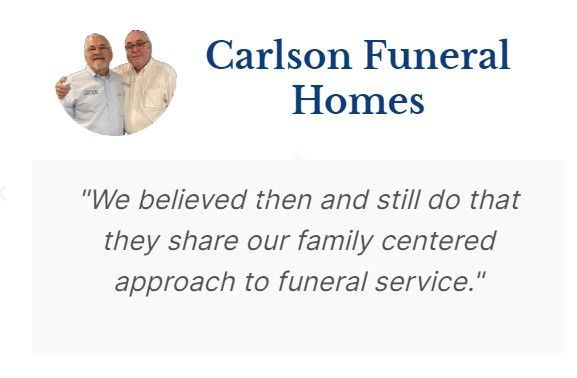 Carlson Funeral Home Testimonial