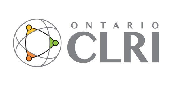 A logo for ontario clri is shown on a white background