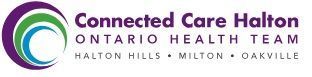 The logo for the connected care halton ontario health team