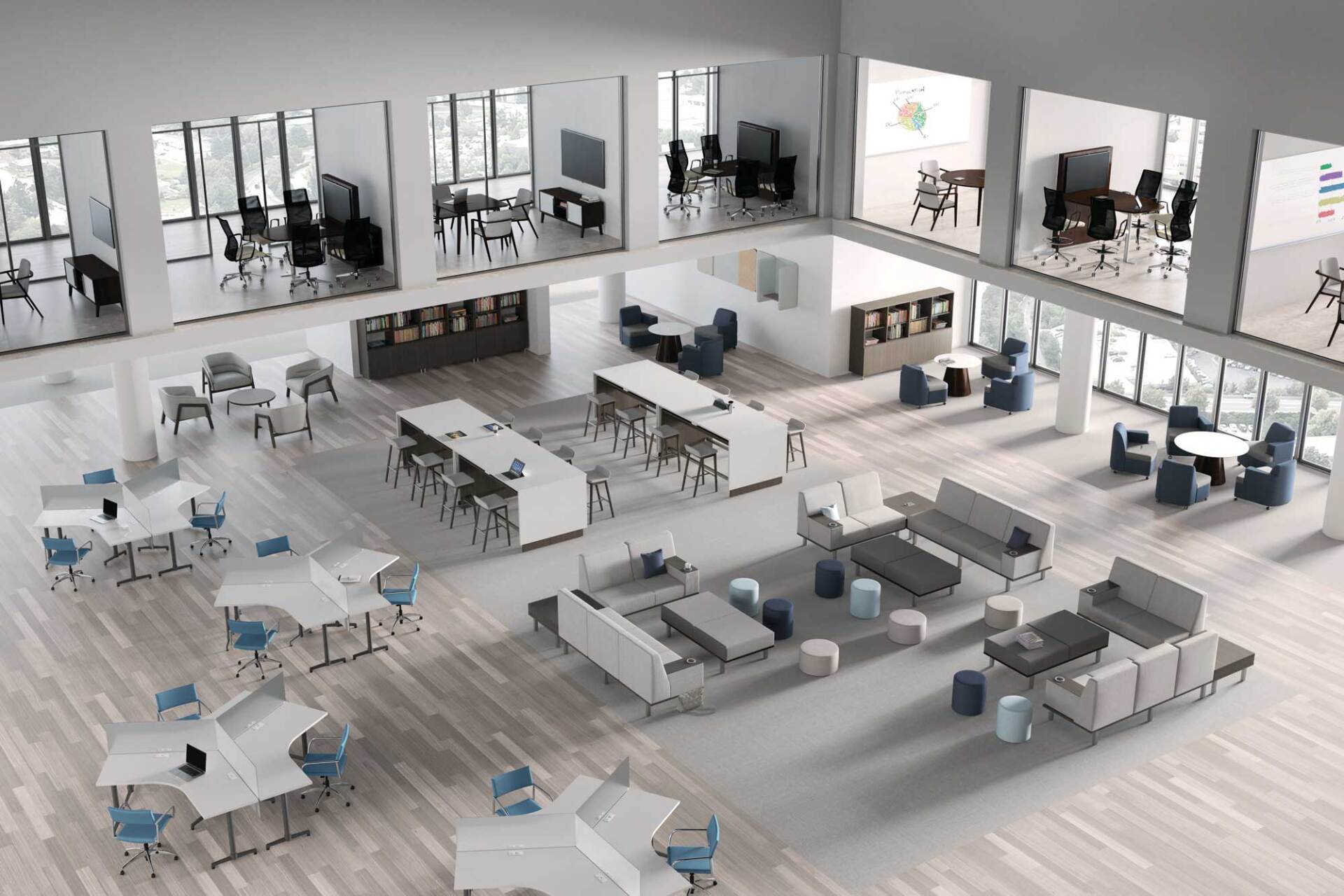 White Bookshelf — Waco, TX — Total Office Solutions