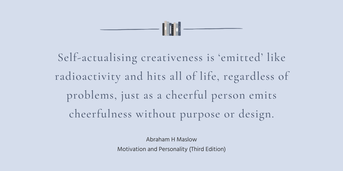 The Sole Trader Archetype (according to Abraham Maslow) - Sue Cartwright AInstAM, Sole Trader Services The Sole Trader Archetype (according to Abraham Maslow) - Sue Cartwright AInstAM, Sole Trader Services