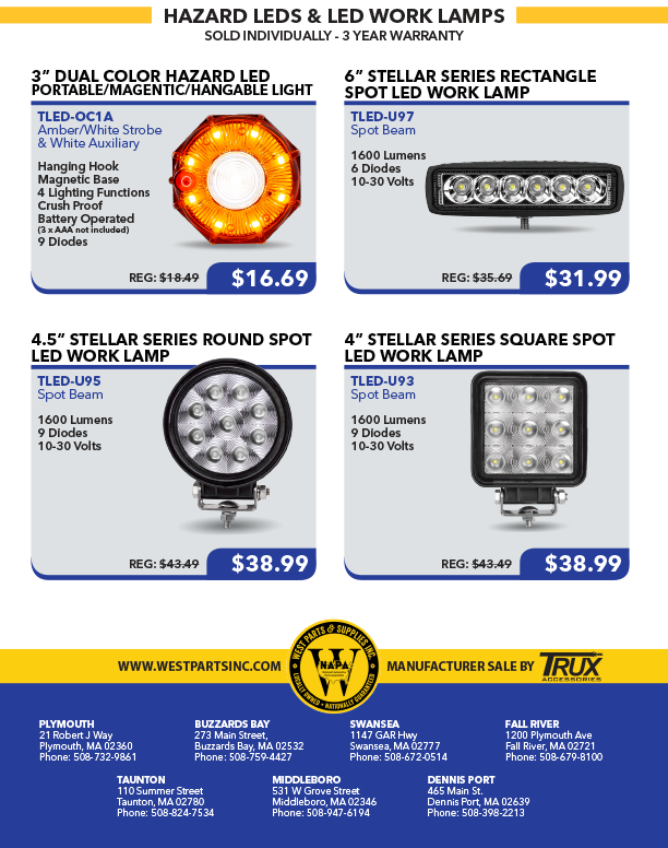 Local Deals at West Parts and Supplies!