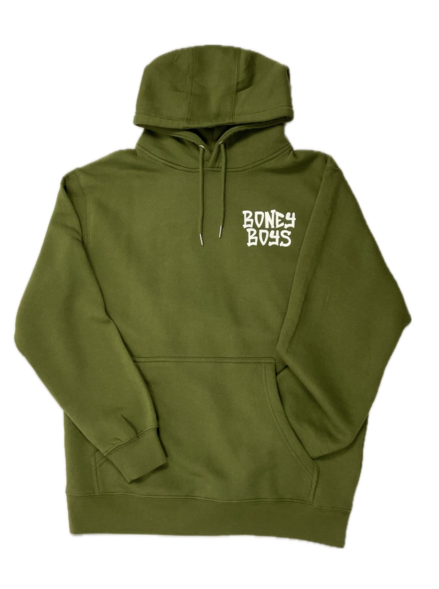 Army green premium pullover hoodie