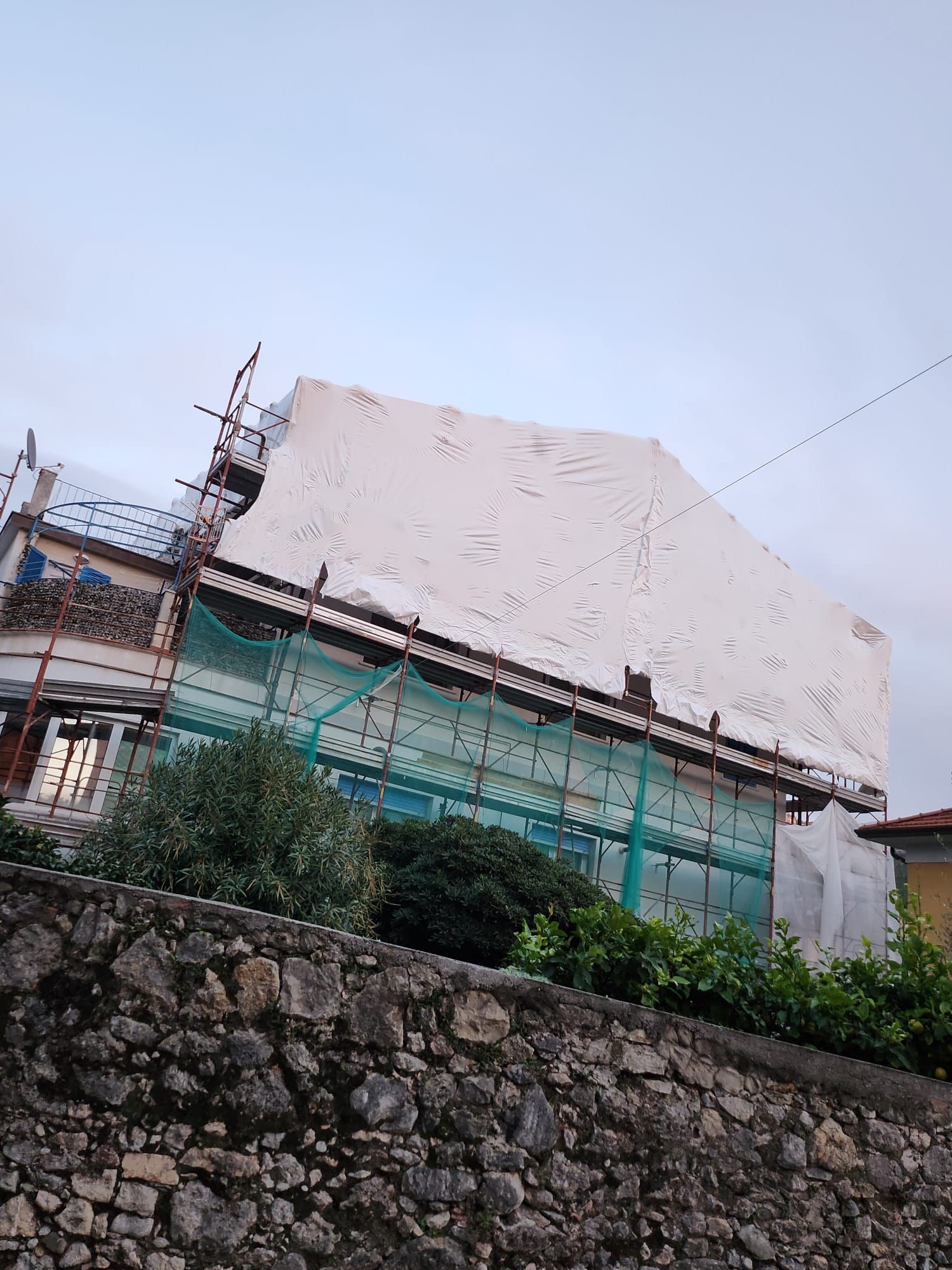 ponteggio in sicurezza