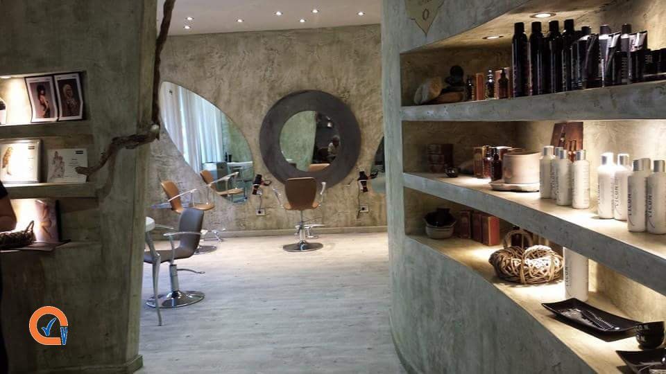 restauro interno di un negozio